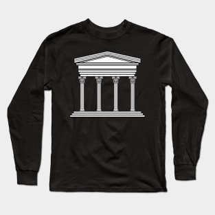 White pantheon (small) Long Sleeve T-Shirt